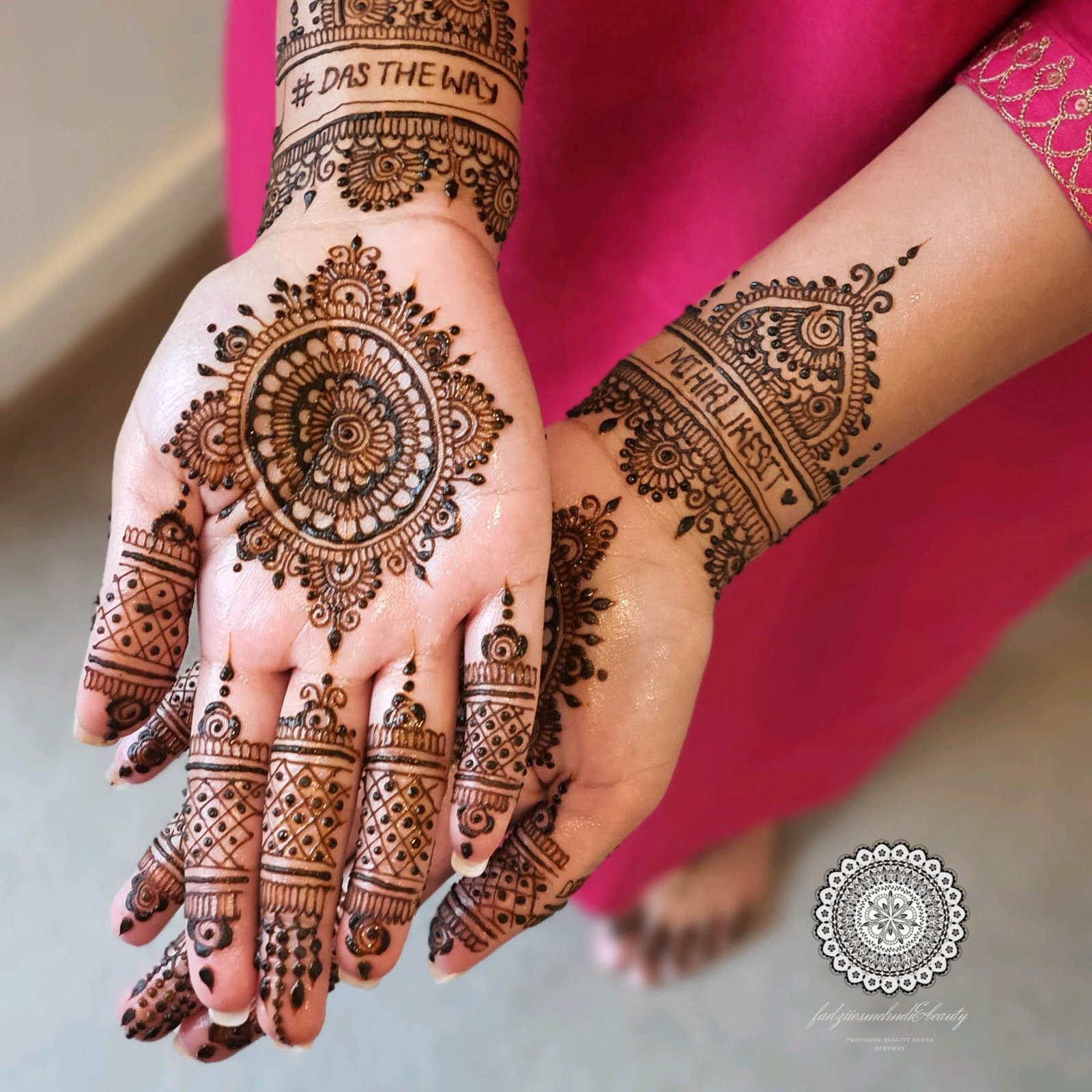Luxury bridal mehendi experience by Sharithra